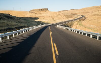 Eastern Washington Desert Highway Lyons Ferry Road