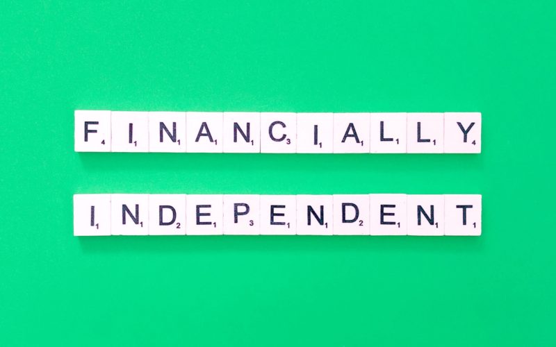 Aim to become financially independent