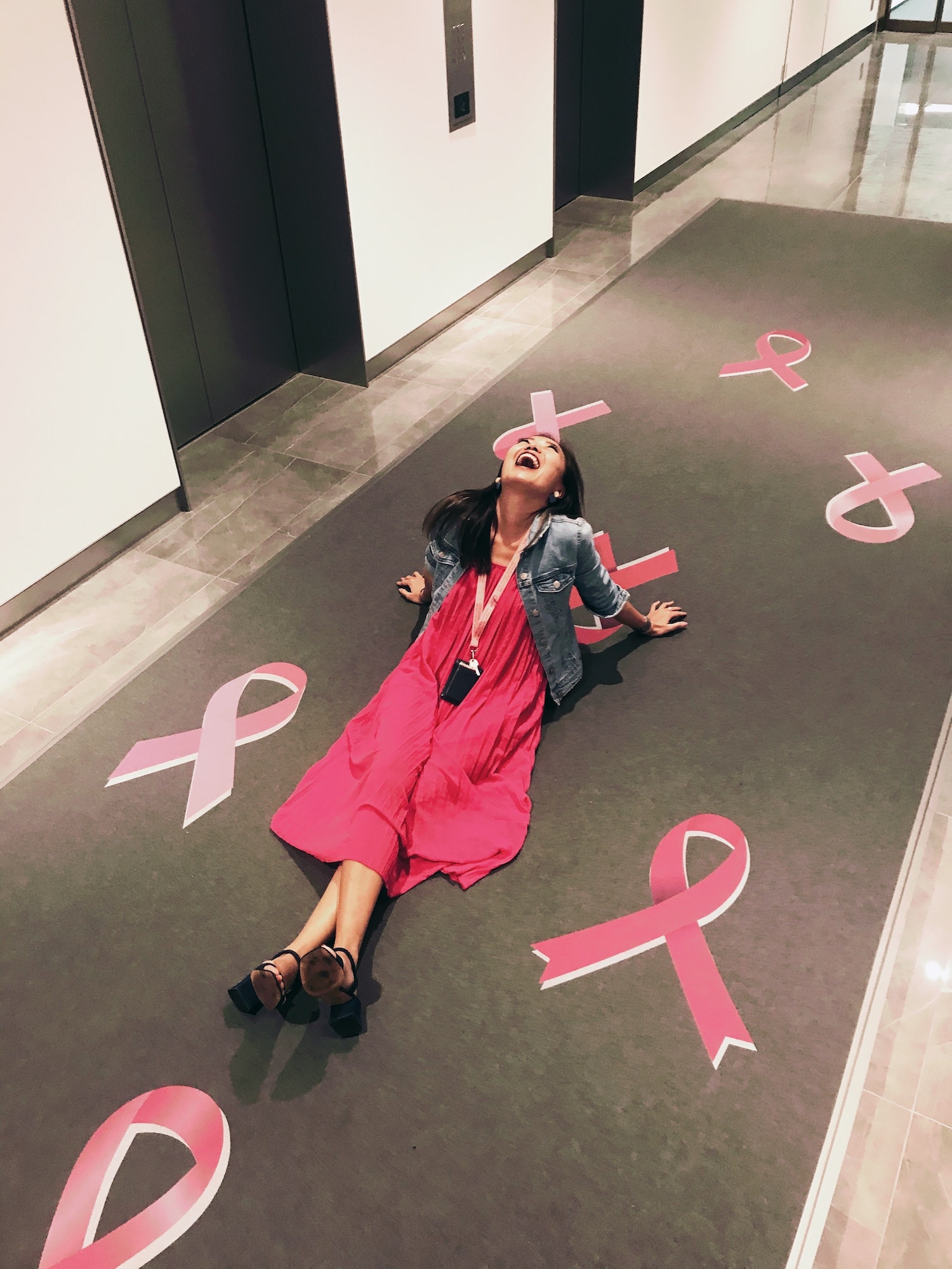 Breast cancer awareness month.