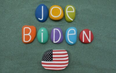 Joe Biden, 46th President of United States of America on hand painted stones