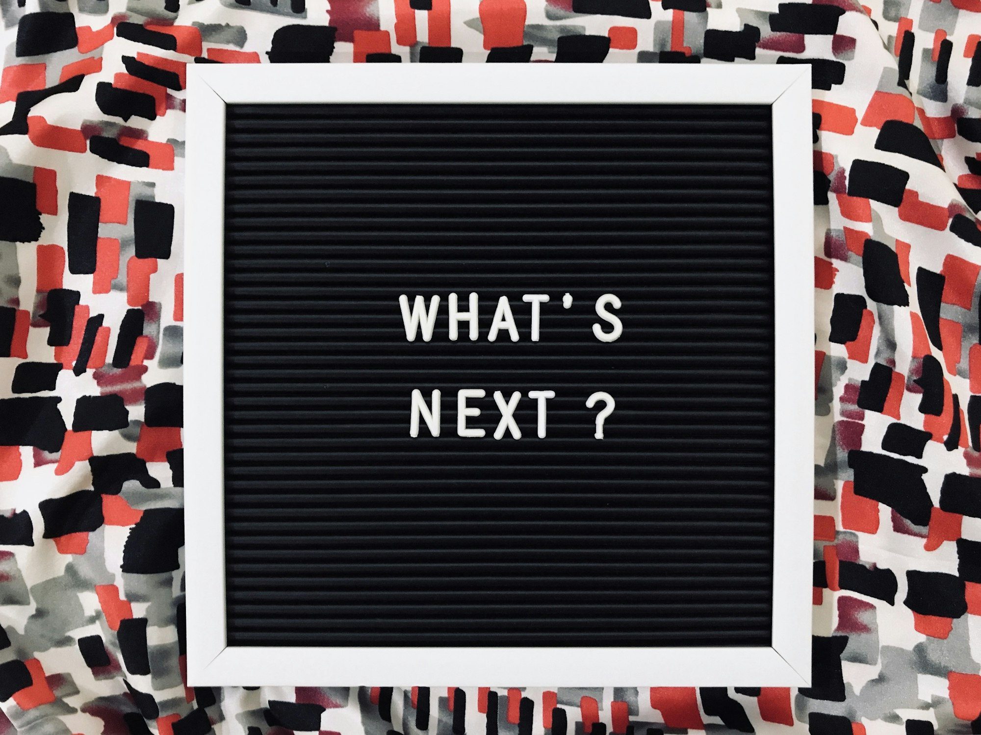 What’s next? 90