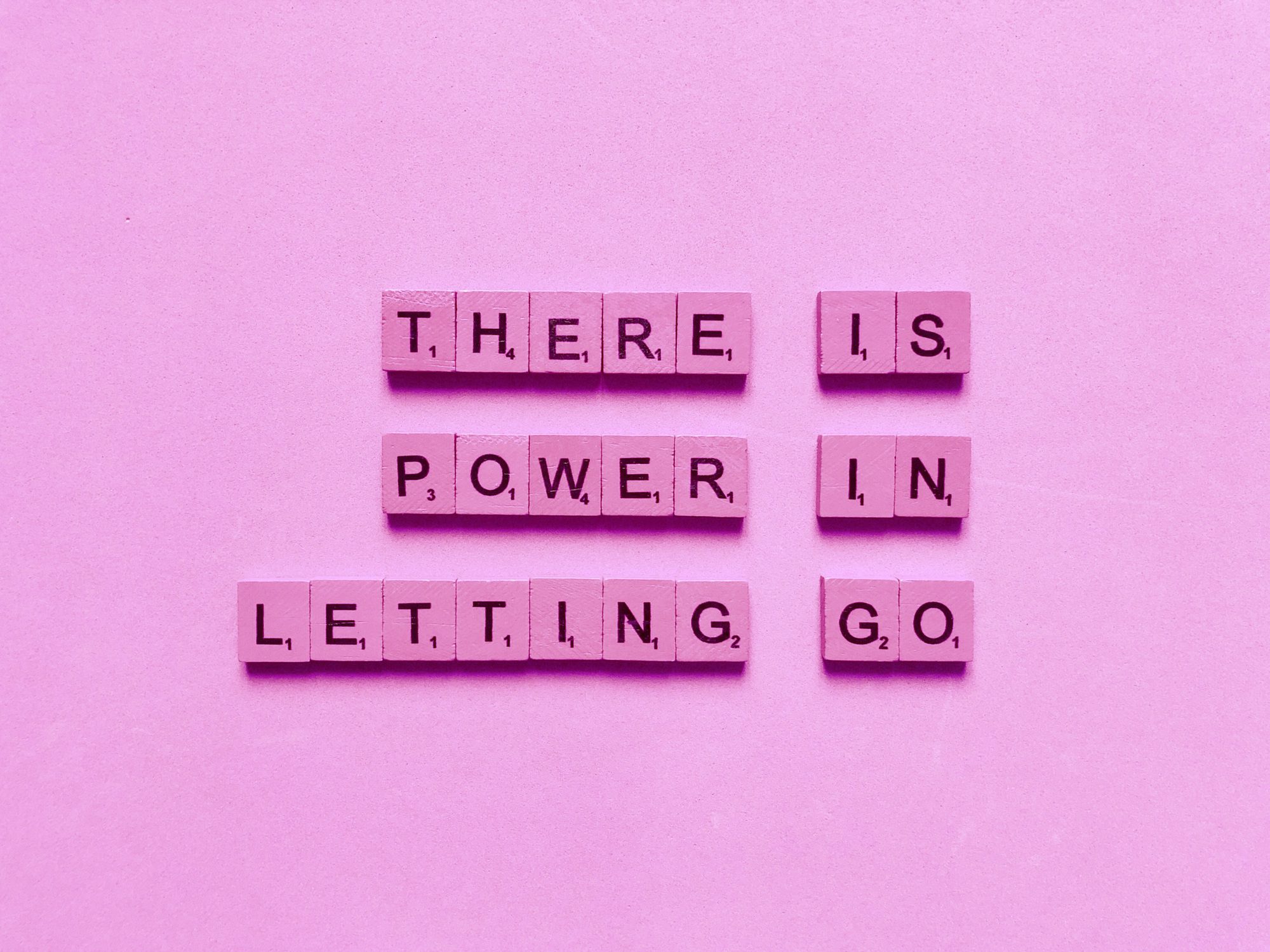 Let go and move on